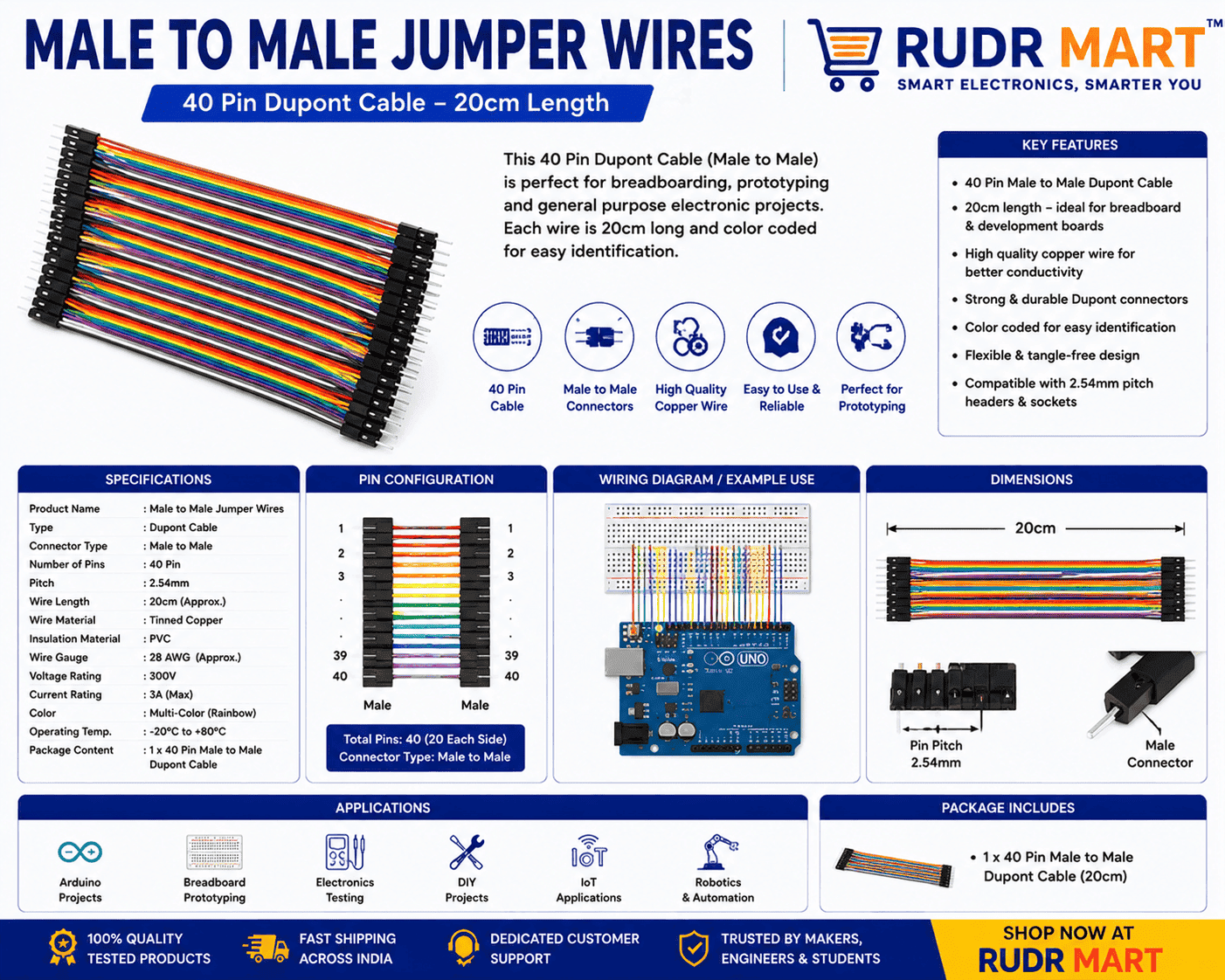 Male to Female Jumper Wire - Image 7