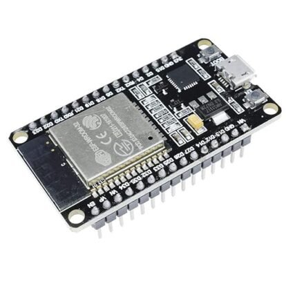 ESP32 WiFi Bluetooth development board with dual-core microcontroller and integrated wireless connectivity.
