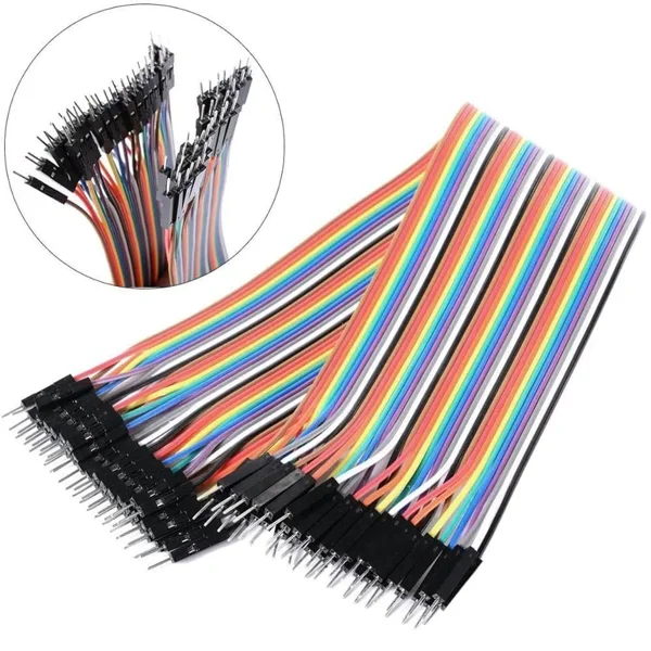 Male to Male Jumper Wires 40 Pin Dupont Cable