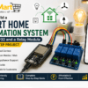 Smart Home Automation System Using ESP32 and Relay Module wiring project
