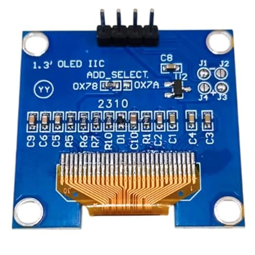 1.3" I2C OLED Display Module (Blue) - Image 5
