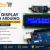 16x2 LCD I2C module connected to Arduino Uno