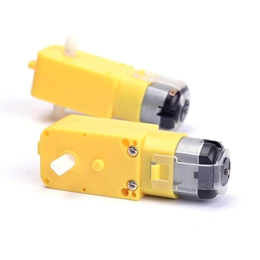 DC Gear Motor with Wheel for Robot Smart Car, Pack of 4 - Image 2
