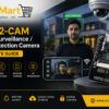 ESP32-CAM based surveillance camera with face detection monitoring a person over Wi-Fi