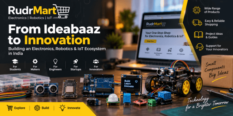 Electronics Robotics IoT India ecosystem by RudrMart