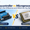 Microcontroller vs Microprocessor comparison – Rudr Mart