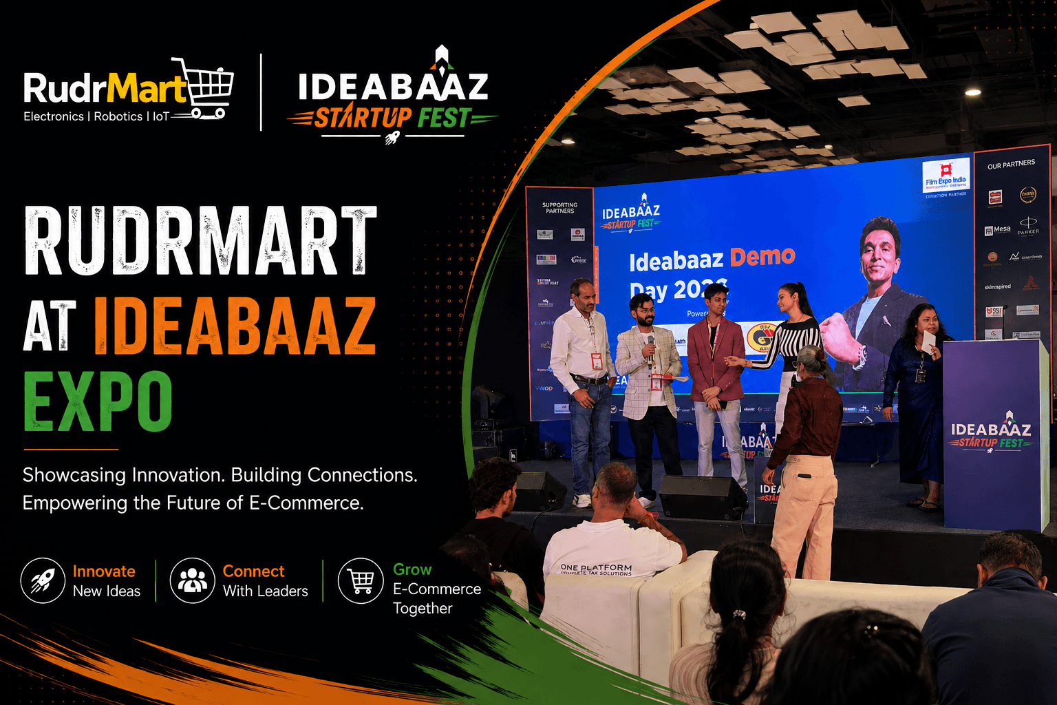 RudrMart at Ideabaaz Expo: Showcasing the Future of E-Commerce, Technology & Innovation